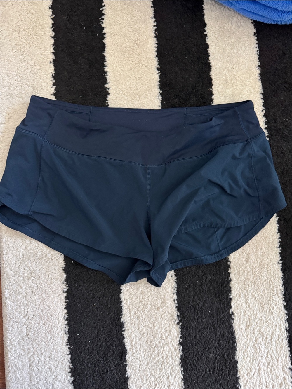 Lululemon 2.5 inch Women’s Navy Athletic Shorts